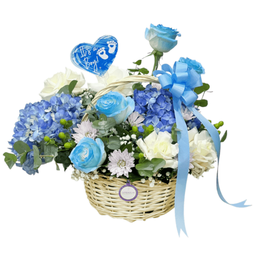 Baby Blue Bliss Bouquet